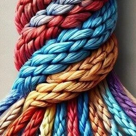 Geflochtenes band header