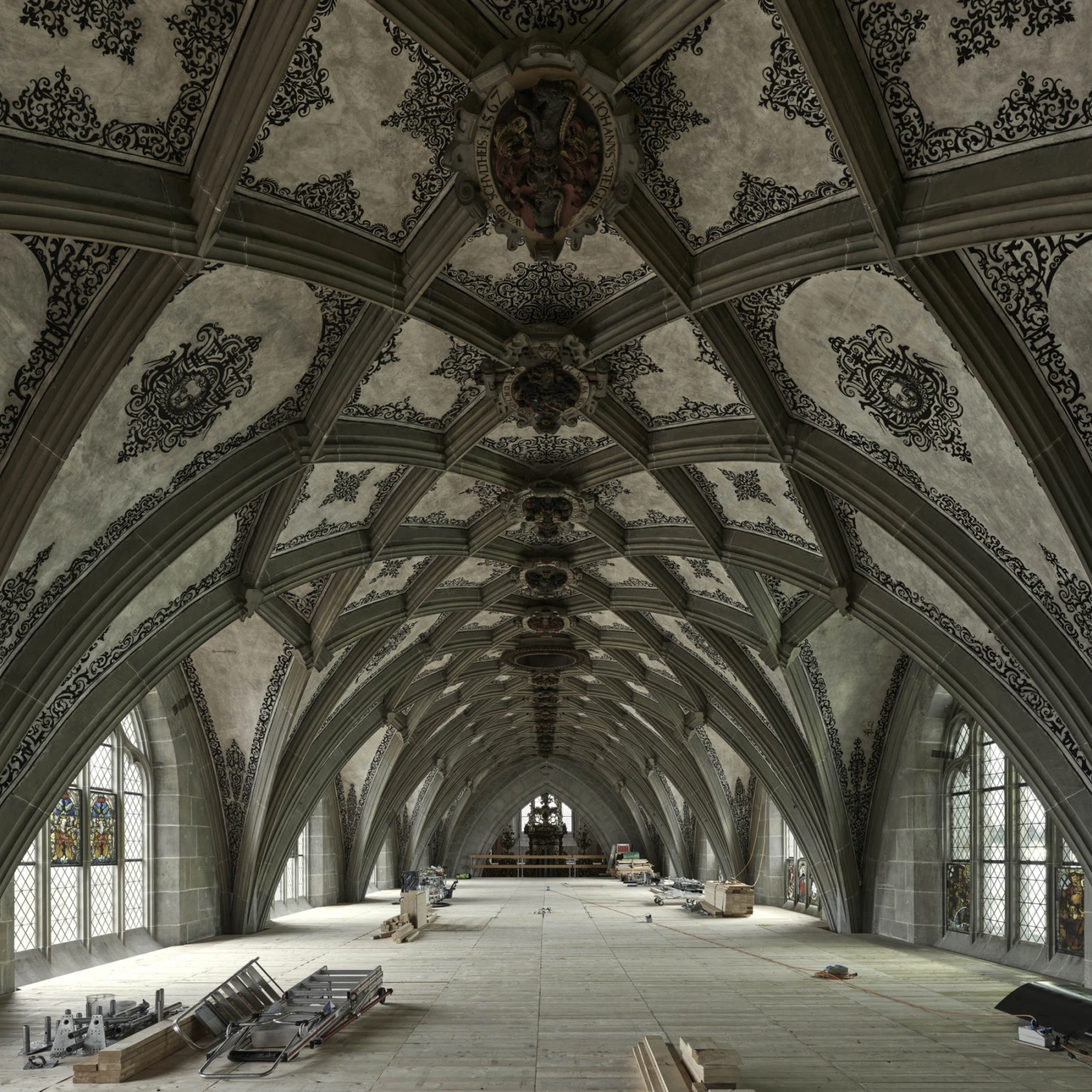 Gewoelbe Uebersicht West mittig